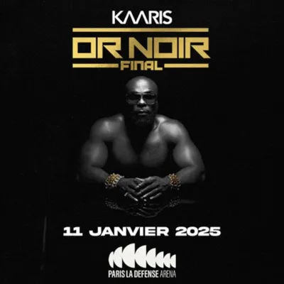 Kaaris fête les 10 ans de son album Or noir à La Défense Arena