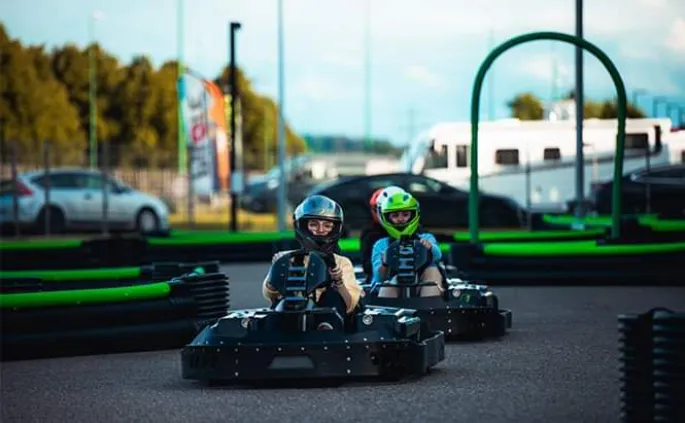 Karting électrique et Laser-game