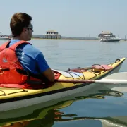 Kayak de mer à l\'île aux oiseaux ou à la dune du Pilat