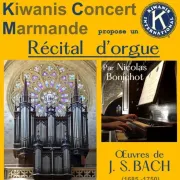 Kiwanis Concert Marmande - Récital d'Orgue par Nicolas Bonichot