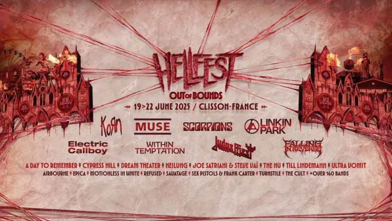 Korn, Muse, Scorpions ou Linkin Park annoncés au Hellfest 2025