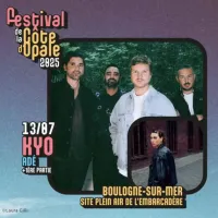 Kyo et Adé au Festival de la Côte d'Opale 2025 DR