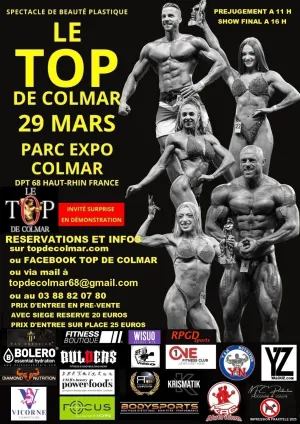 L'affiche du Top de Colmar 2025