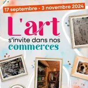 L\'Art S\'Invite Dans Nos Commerces