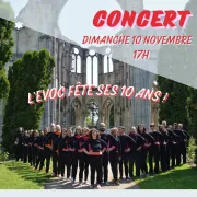 L'EVOC Ensemble Vocal Création fête ses 10 ans !