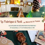 La Fabrique à Noël : ateliers de décoration d'autrefois au Mémorial de Falaise