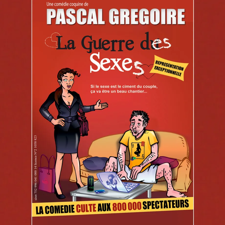 Spectacle La Guerre des Sexes à Lyon, Bourse du Travail : billets,  réservations, dates