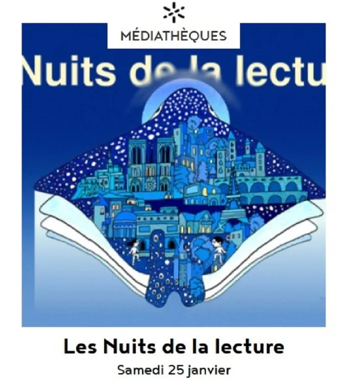 La nuit de la lecture, médiathèque Figeac