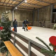 La patinoire de Noël à Saint-Yrieix