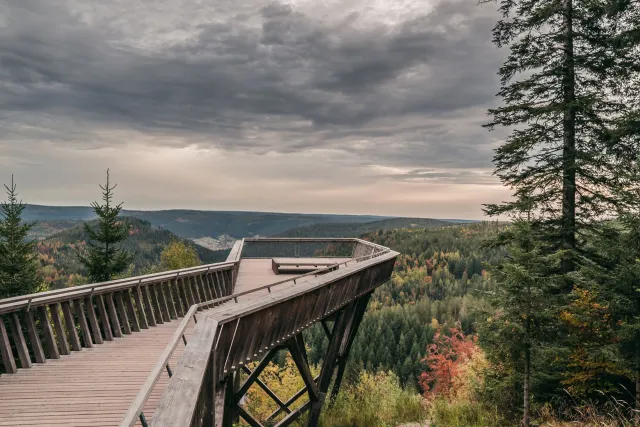 La plate-forme panoramique Ellbachseeblick