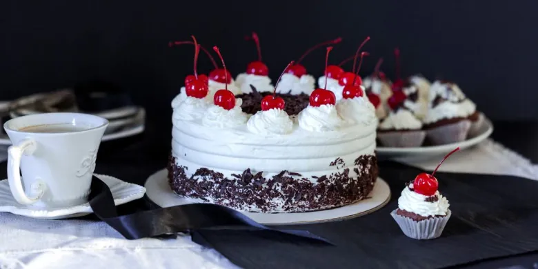 Miam, une bonne Forêt Noire !