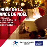 Venez tourner la Roue de la Chance de Noël 🎅🍀 DR