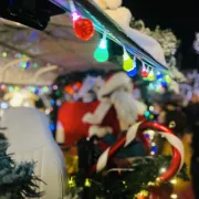 La tournée du Père-Noël : quartier Erromardie