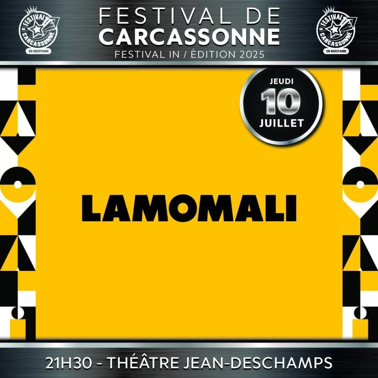 Lamomali au Festival de Carcassonne en 2025