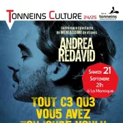 Lancement de saison - Conférence Spectacle de Mentalisme de et avec Andréa REDAUID