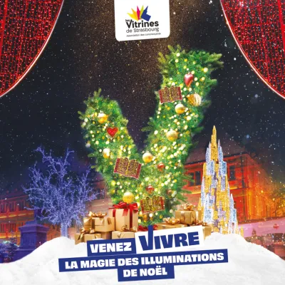 Lancement des illuminations de Noël à Strasbourg