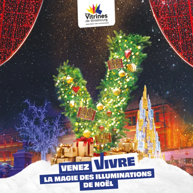 Les illuminations de Noël à Strasbourg