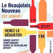 Le Beaujolais nouveau est arrivé à l'Amarante