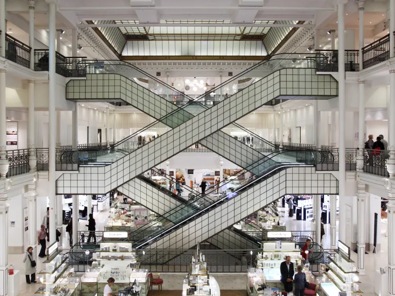 Intérieur du Bon Marché