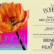 Le Brunch & Music de La Bohème à Eygalières