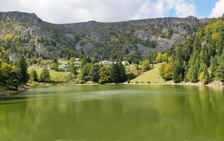 Le lac du Forlet ou lac des Truites