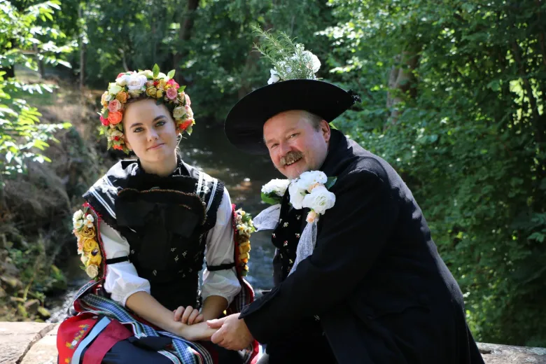 Un beau couple qui va se marier à Marlenheim !