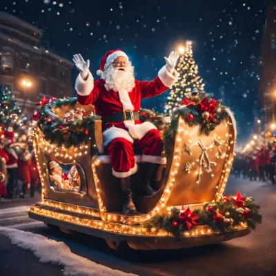 Grande parade de Noël à Marseille