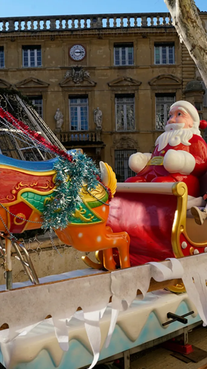 Le petit traîneau du Père Noël