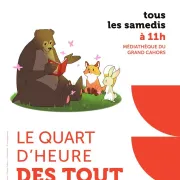 Le quart d\'heure des tout-petits à la Médiathèque du Grand Cahors