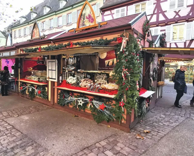 Le cabanon de Jean-Noël Schellenberger au Marché de Noël de Colmar