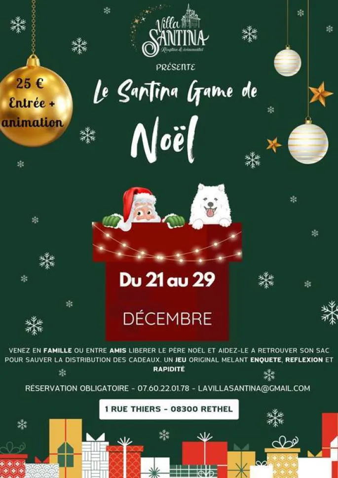 Le Santina Game de Noël