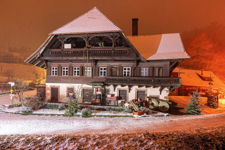 Le Sentier des Contes longe le plus ancien bâtiment d'Oberharmersbach
