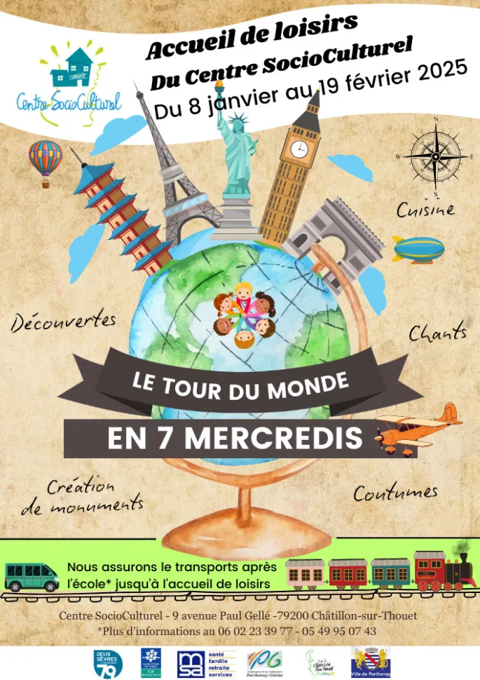 Le tour du monde en 7 mercredis