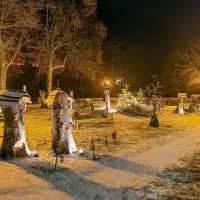 Le Village de l'Avent d'Hademar et ses illuminations féériques de Noël DR