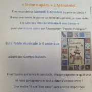 Lecture - apéro