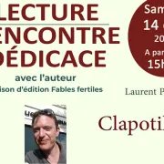 Lecture, rencontre, dédicace