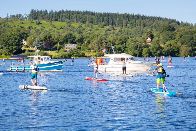 Les 10h de Vassivière : endurance stand up paddle et kayak