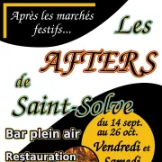 Les Afters de Saint Solve : Restauration sur place ou à emporter, marché de producteur.