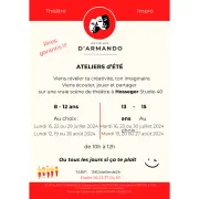 Les Ateliers d\'Armando • Théâtre & Impro • 13-15 ans
