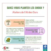 Les ateliers jardinage de l'Ail des Ours