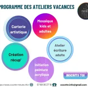 Les ateliers vacances