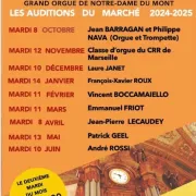 Les Auditions du marché : concerts d'orgue