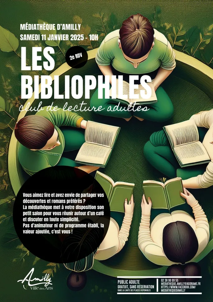 Les bibliophiles - club de lecture adultes