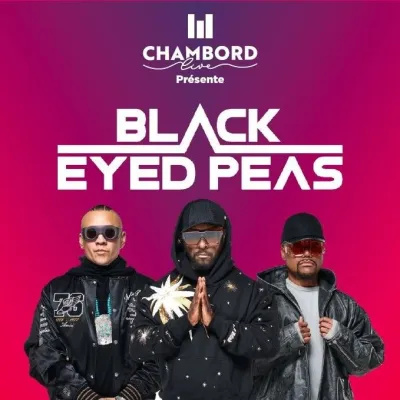 Les Black Eyed Peas au Chambord Live 2025 : les billets en vente ce samedi