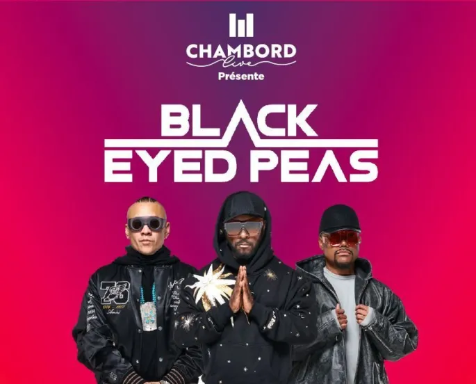 Les Black Eyed Peas font escale à Chambord