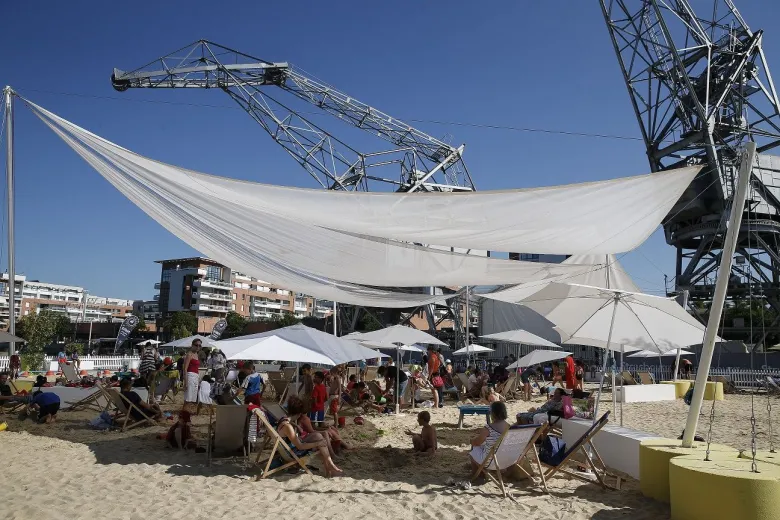 La plage s'installe à Strasbourg