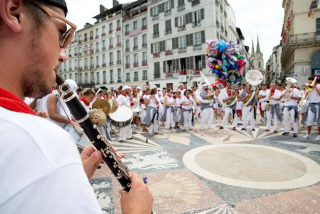 La musique durant les Fêtes de Bayonne