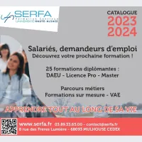 Les inscriptions sont en cours au SERFA -  Université de Haute Alsace à Mulhouse DR