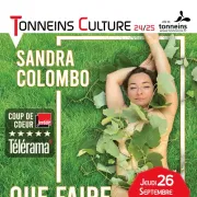 Les Jeudis de La Gabarre, Théâtre  Sandra Colombo dans \