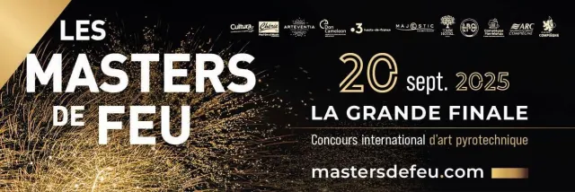 La grande finale des Masters de Feu aura lieu le 20 septembre 2025.